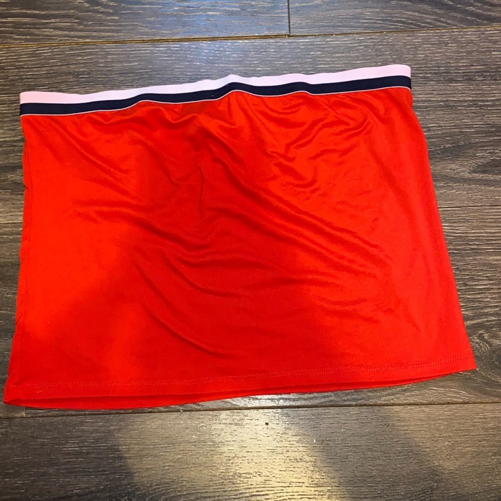 Rosi red tube top (Brand new, never worn)